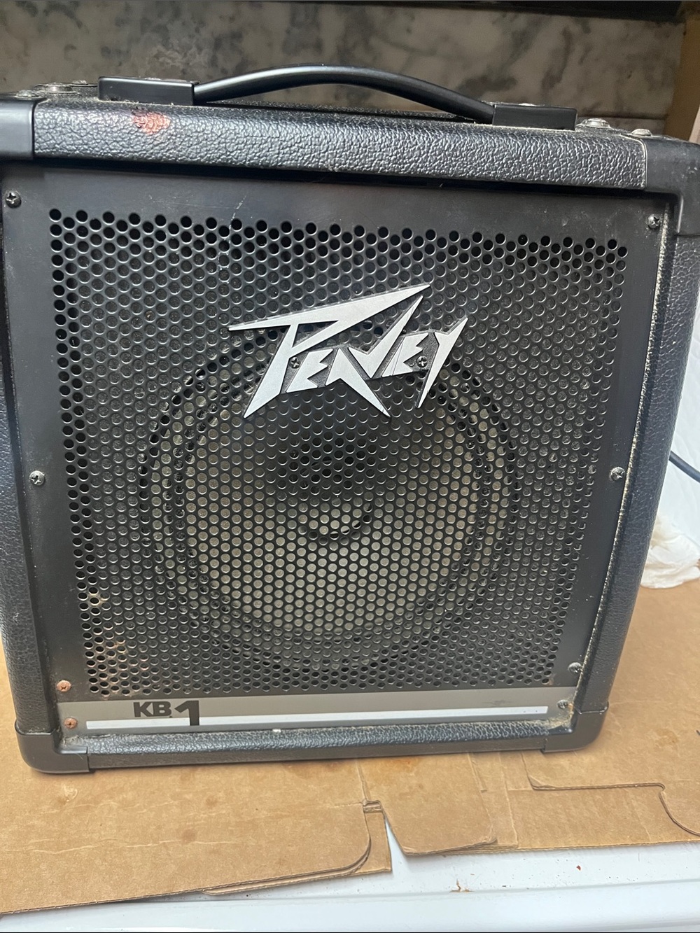 KB 1 Black Portable Keyboard/PA Amplifier50 Watts